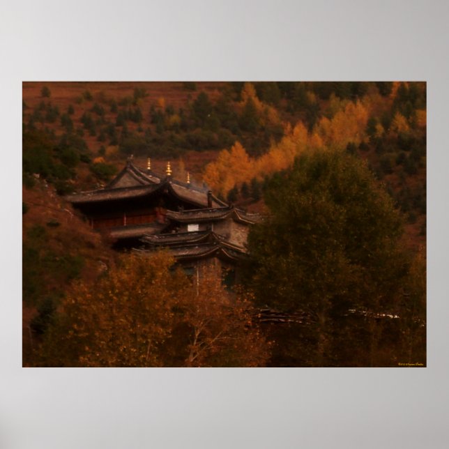Buddhist Temple Poster (Framsidan)