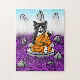 Buddhist Tuxedo-medalj Pussel