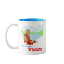 Buddhist Wisdom Kambodja Karta med Munk