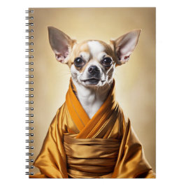 Buddhistisk Chihuahua Anteckningsbok