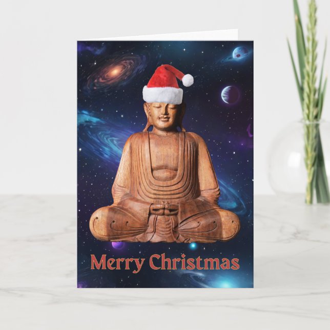 Buddhistisk jul  helgkort (Framsida)