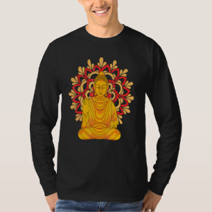 Buddhistisk Mandala Andlig Meditation Zen Buddhism T Shirt