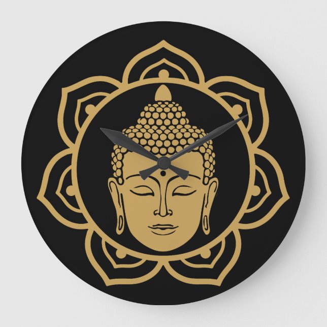 Buddhistisk Nirvanadagen Stor Klocka (Framsida)