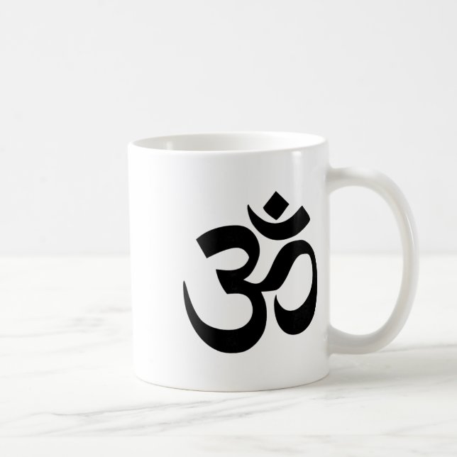 Buddhistisk Om-symbol  Kaffemugg (Höger)