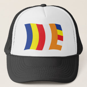 Buddhistisk religionsflagga mössa truckerkeps