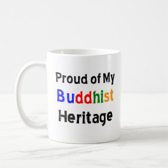 buddhistiskt kulturarv kaffemugg (Vänster)