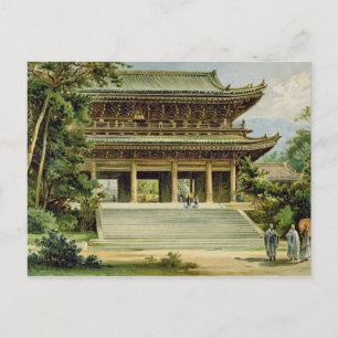 Buddhisttempel i Kyoto, Japan Vykort