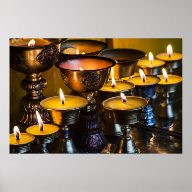 Buddhisttempel | Longwu-klostret Poster (Framsidan)
