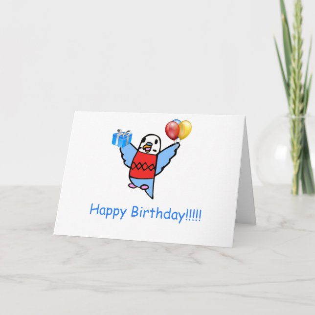 Buddie Undulaten Kort (Framsida)