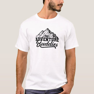 Buddies i äventyr, matchande hiking Camping Mounta T Shirt