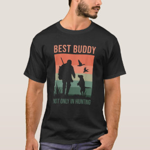 Buddies vid jakt på fågeljakt i Anka vid jakt på H T Shirt