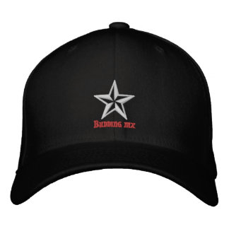 Budding MX Embroized Star Hat Broderad Keps
