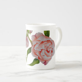 Budding Peonies Benporslin Mugg