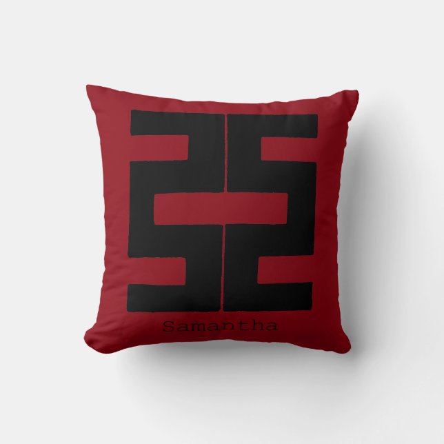 Buddism: Dubbel Ax Kudde (Framsida)