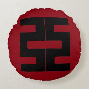 Buddism: Dubbel Ax Rund Kudde