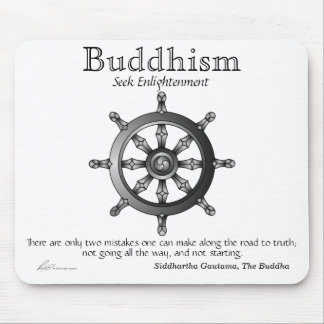 Buddism - passage Mousepad Musmatta