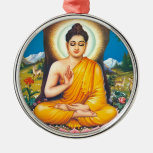 Buddist Julgransprydnad Metall