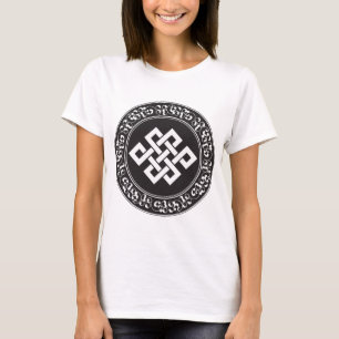 Buddistisk ändlös fnurra t shirt