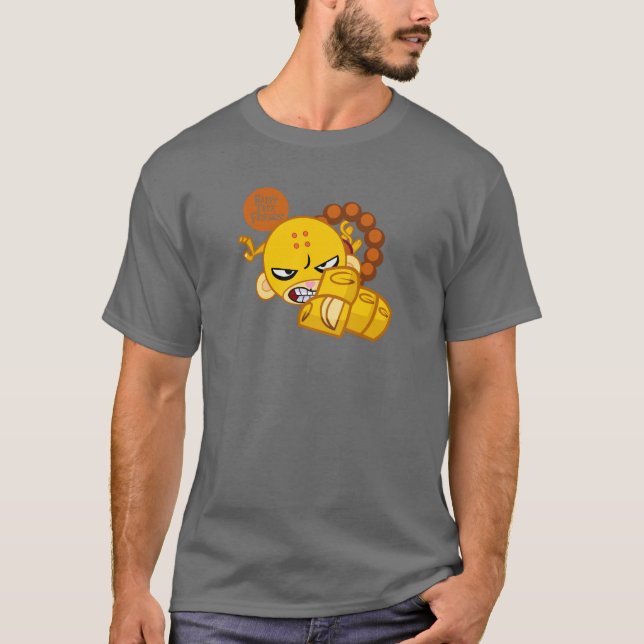 Buddistisk apa t-shirt (Framsida)