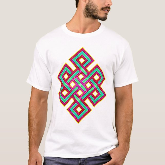 Buddistisk evig fnurra tee (Framsida)