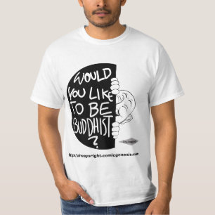 Buddistisk skjorta t shirt