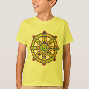 Buddistiska Dharma Chakra T Shirt