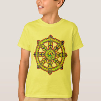 Buddistiska Dharma Chakra T Shirt
