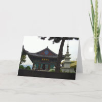 Buddistiskt tempel Daegu, Sydkorea