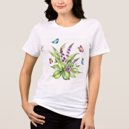 Buddleja blommor t shirt