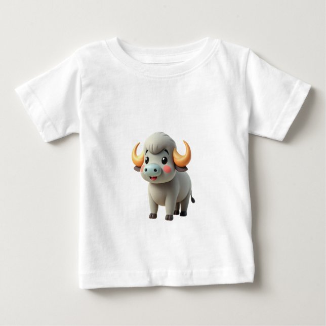 Buddy Buffalo Kids T-Shirt (Framsida)
