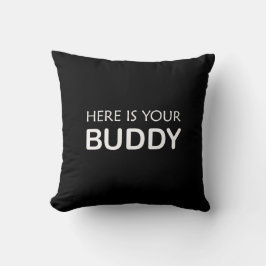 Buddy Dekorativ kudde - fet, minimalistisk design