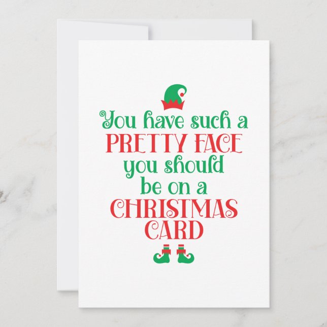 Buddy - du borde vara på julkortet julkort (Framsida)