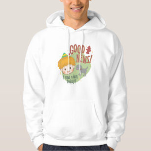 Buddy Elf Bra News! Jag såg en Hund idag! Hoodie