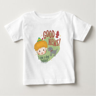 Buddy Elf Bra News! Jag såg en Hund idag! T Shirt
