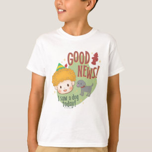 Buddy Elf Bra News! Jag såg en Hund idag! T Shirt
