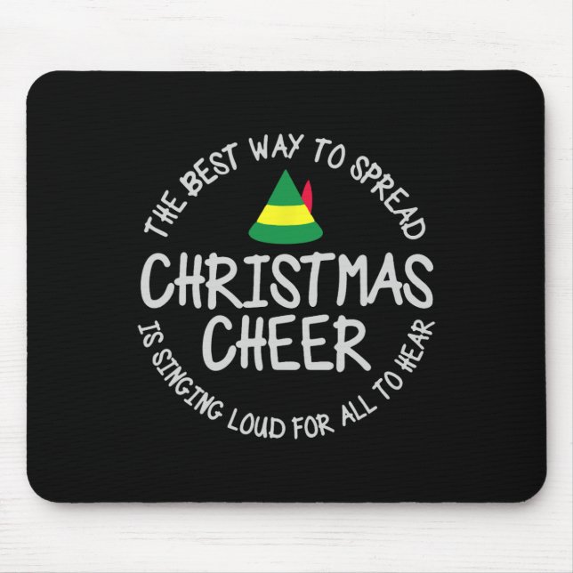 Buddy Elf jul Cheer 2024 Musmatta (Framsidan)