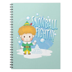 Buddy Elf Snowball-kampen! Anteckningsbok