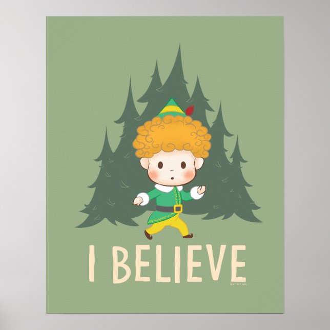 Buddy, Elf tror jag Poster (Framsidan)