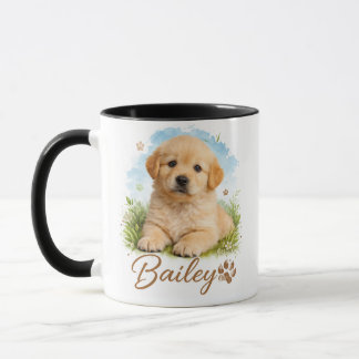 Buddy för Life Pet's Enkla Moderna Kulla Typografi Mugg