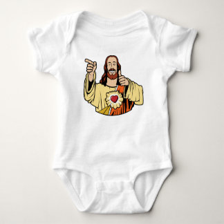 Buddy Jesus Baby One-Biet T Shirt