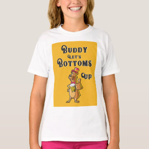 Buddy Låt oss Grund Up Internationell 4 augusti Be T Shirt