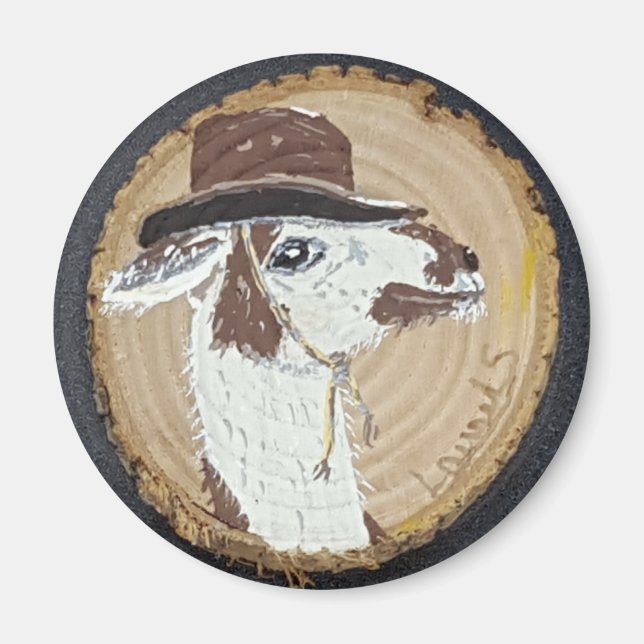 Buddy Llama No Drama Magnet (Framsidan)