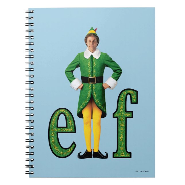 Buddy, Logotypen Elf Movie Anteckningsbok (Framsidan)