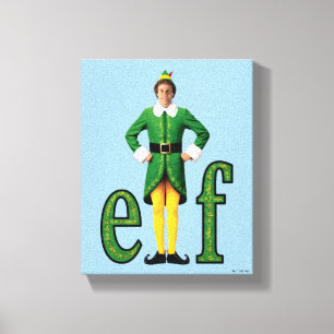Buddy, Logotypen Elf Movie Canvastryck