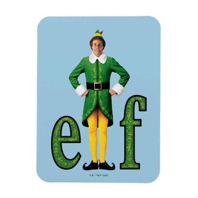 Buddy, Logotypen Elf Movie Magnet (Vertikal)