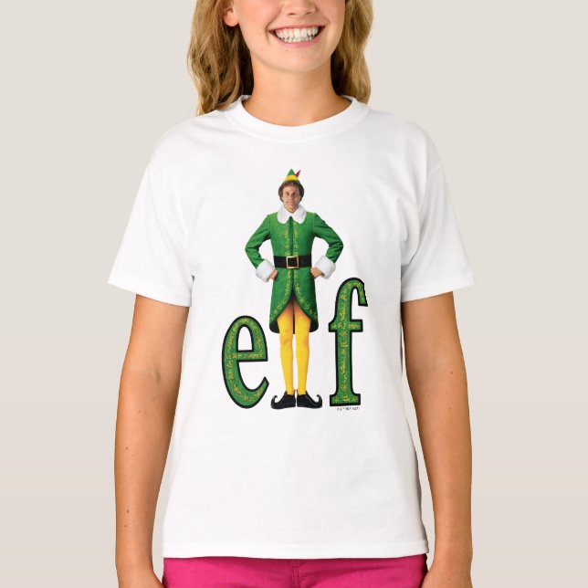 Buddy, Logotypen Elf Movie T Shirt (Framsida)