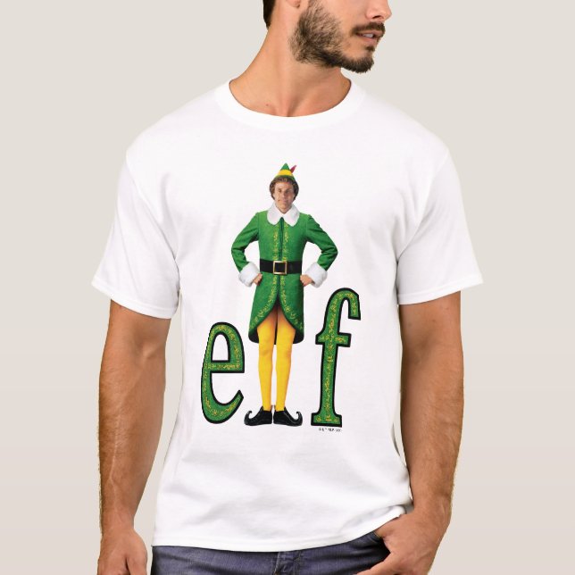 Buddy, Logotypen Elf Movie T Shirt (Framsida)