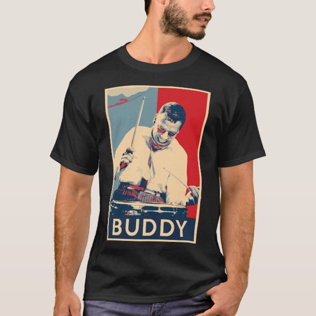 Buddy Rik Hope Poster - Underbarer av Jazz Music H T Shirt (Framsida)