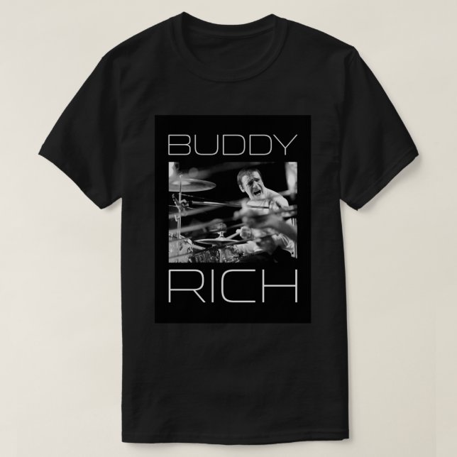 Buddy Rik II Sticker T Shirt (Design framsida)