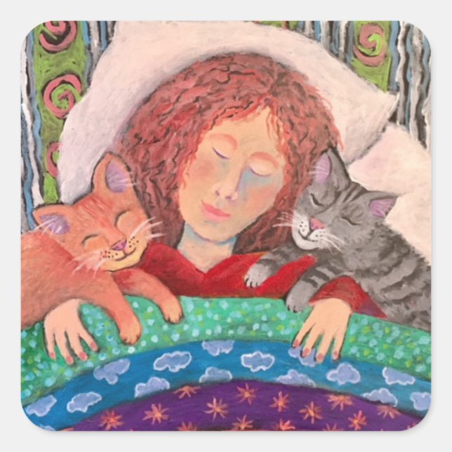 Buddy Ssov Fyrkantigt Klistermärke (Framsida)